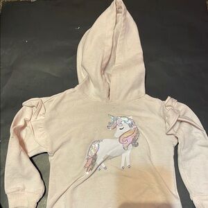 Unicorn Hoodie for Kids - Pink